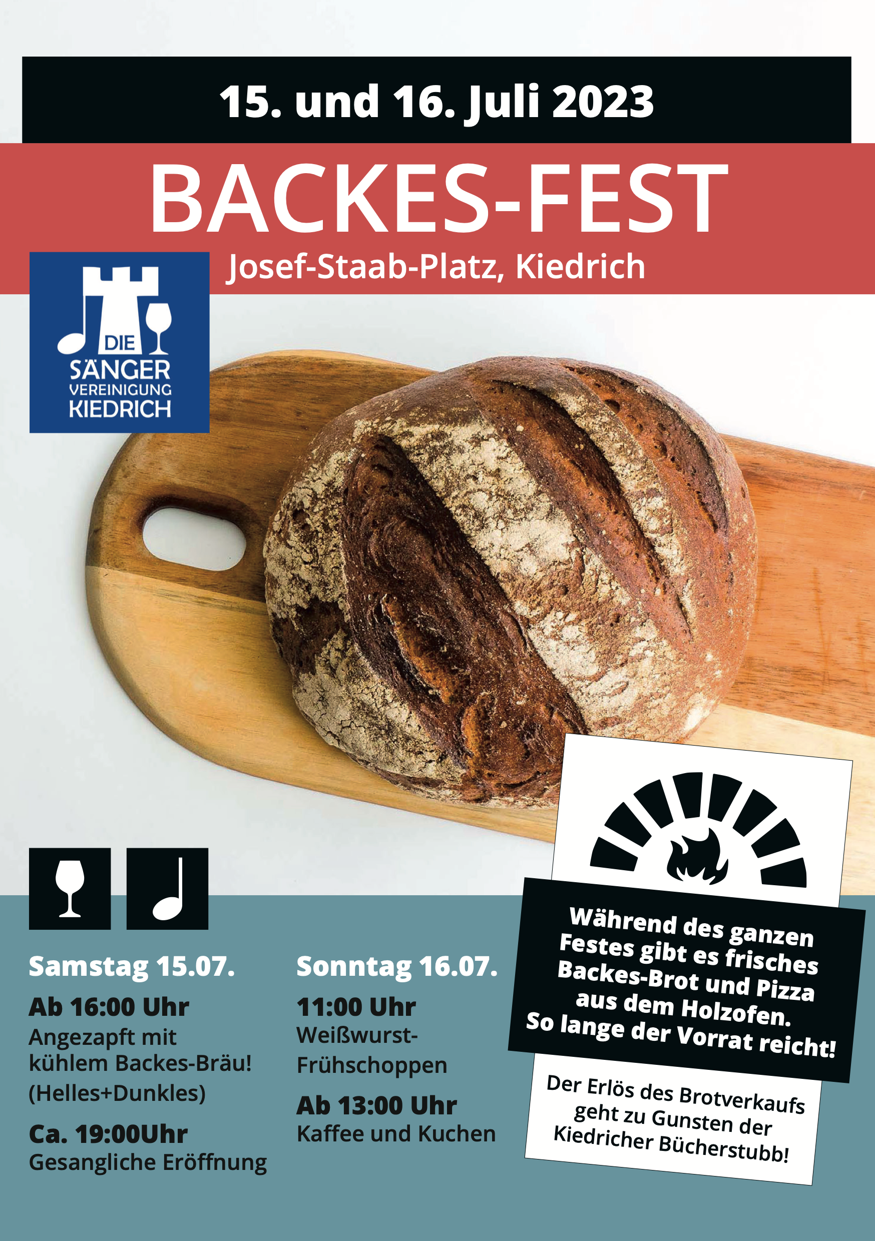 Kiedricher Backes-Fest 15.-16.Juli